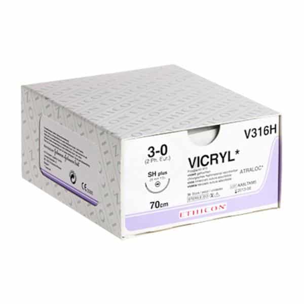 SUTURES VICRYL V493H 5/0 P-3 45cm (36u)